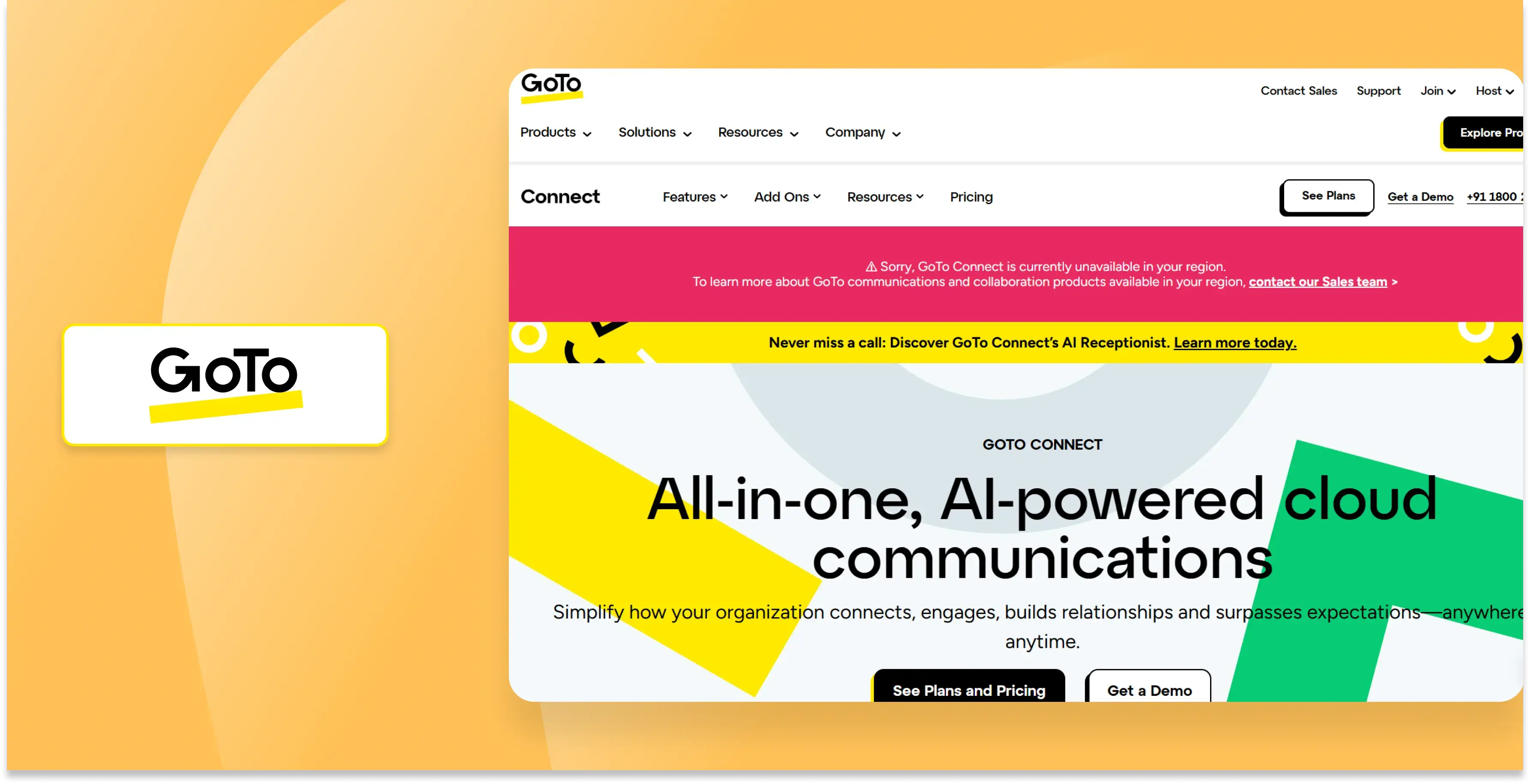 Go to connect
