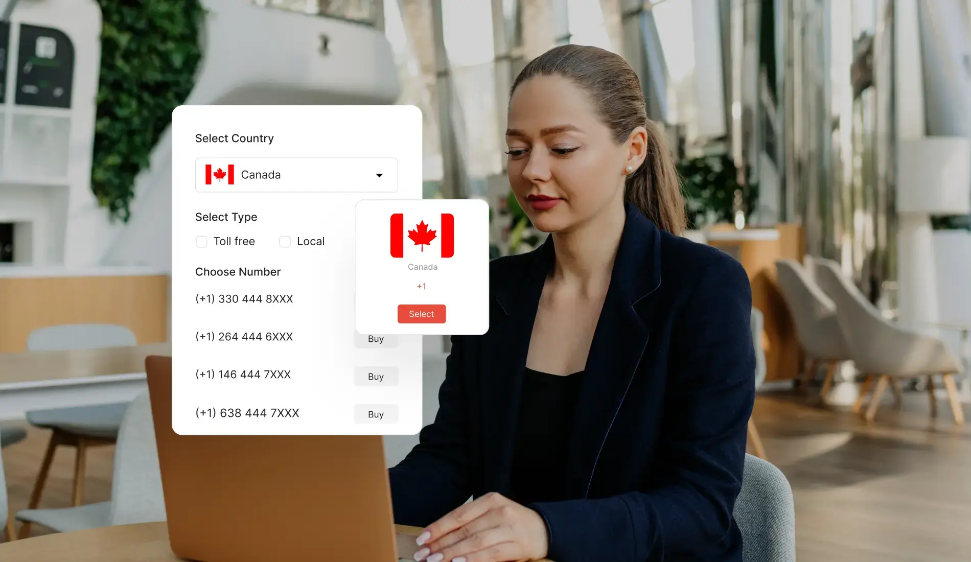 Get a Canada Virtual Phone Number 14 Days Free Trial