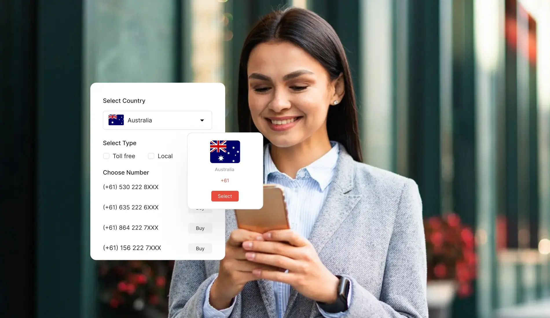 Virtual Phone Number Provider in Australia | 14 Days Free