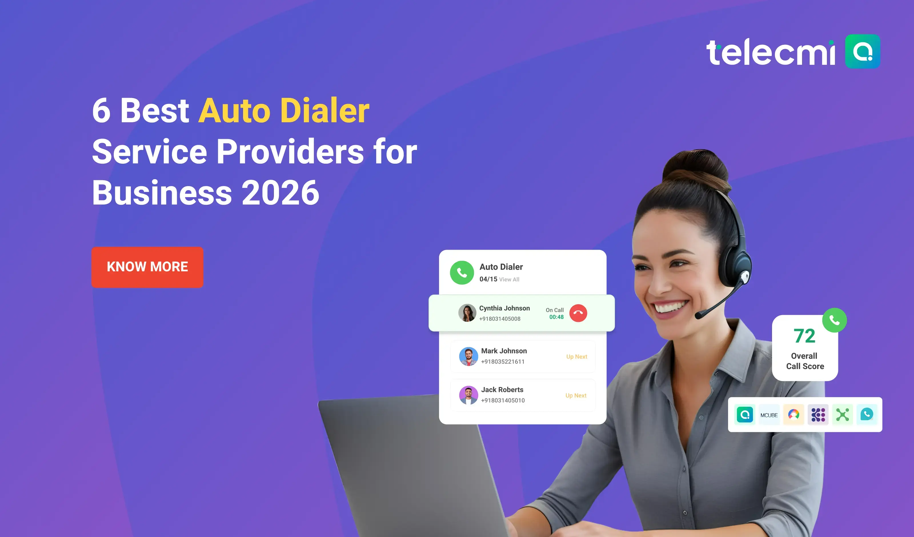 Top 6 Auto Dialer Providers for Businesses in 2026