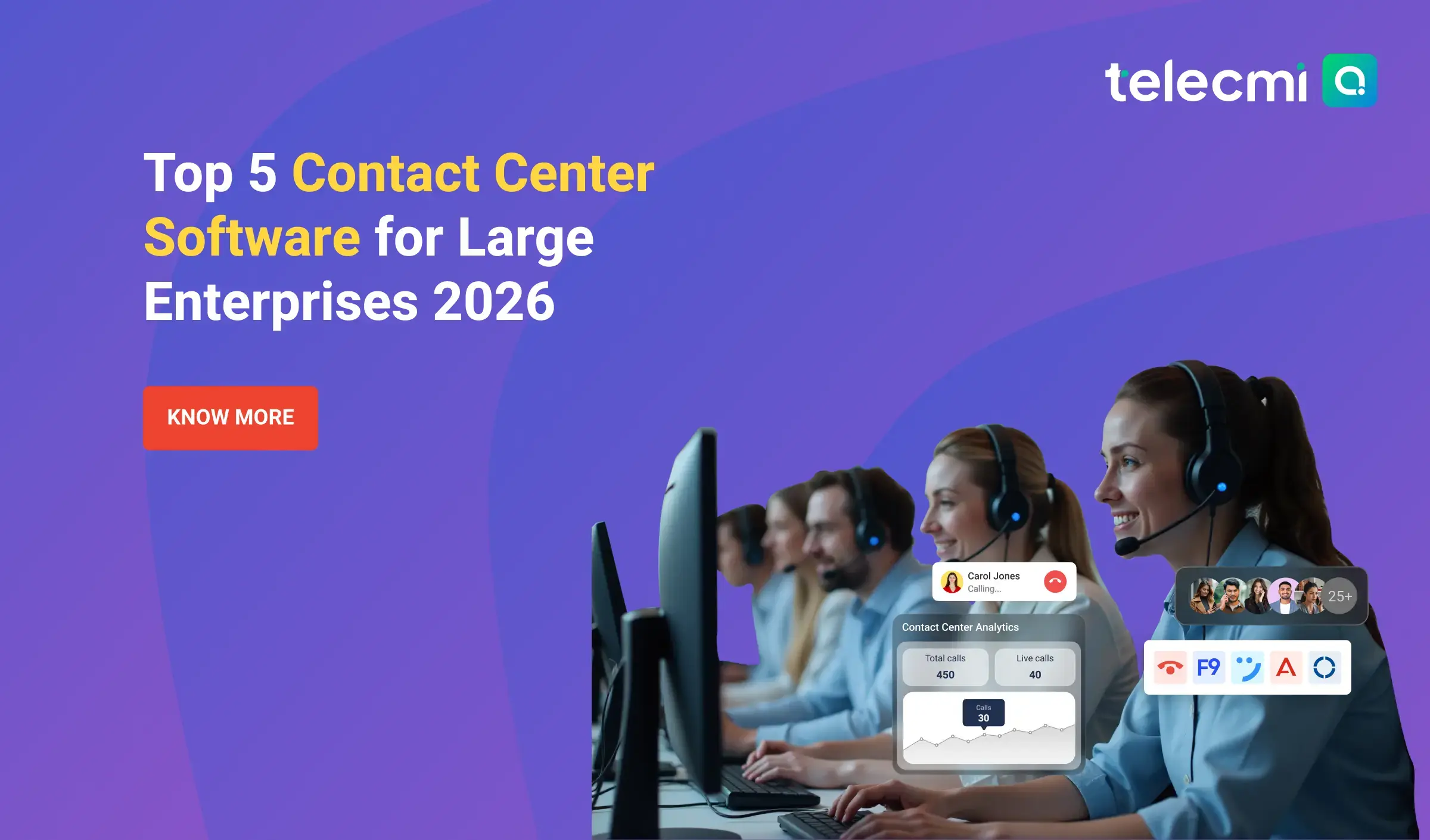 Best Contact Center Software for Large Enterprises in 2026